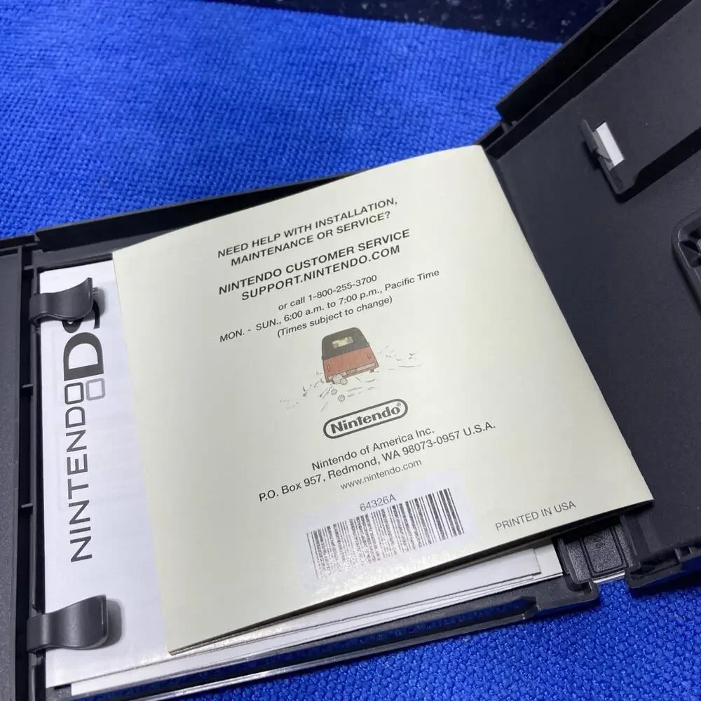 Case And Manual Only For Professor Layton Curious Village Nintendo DS